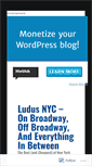 Mobile Screenshot of ludusnyc.com